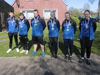 Medaillen-Gewinner weibliche Jugend A und männliche Jugend A