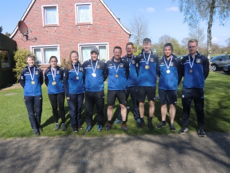 Medaillen-Gewinner 1. Frauen I und 1. Männer I