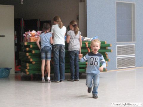 Kinderboßeln Preisverteilung